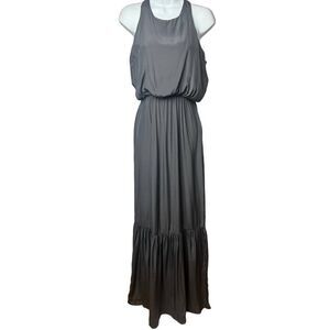 Natalie Deayala Collection Grey Maxi Dress Sz. M